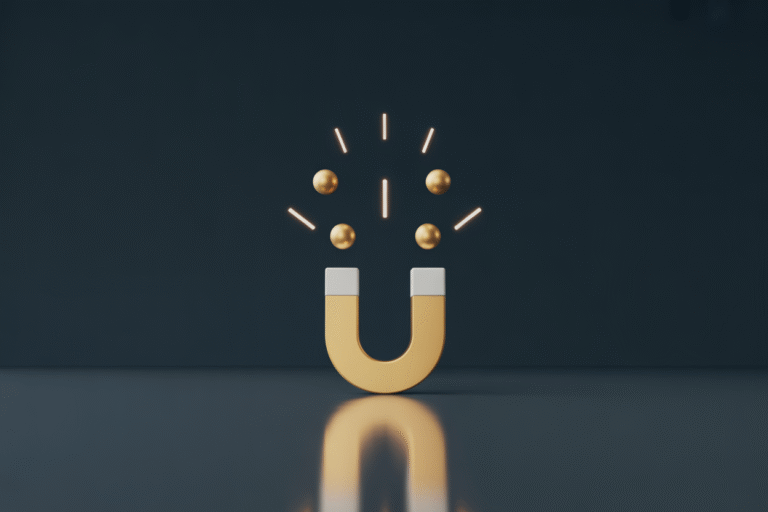 Magnet attracting success